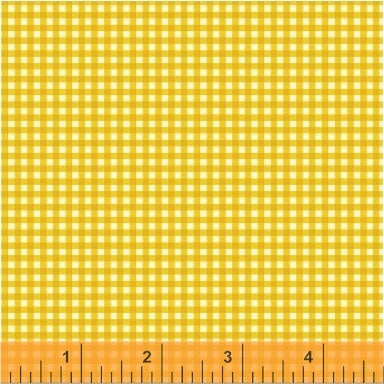 Gold-Gingham
