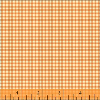 Tangerine - Gingham