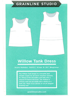 【Printed pattern】Willow Tank & Dress