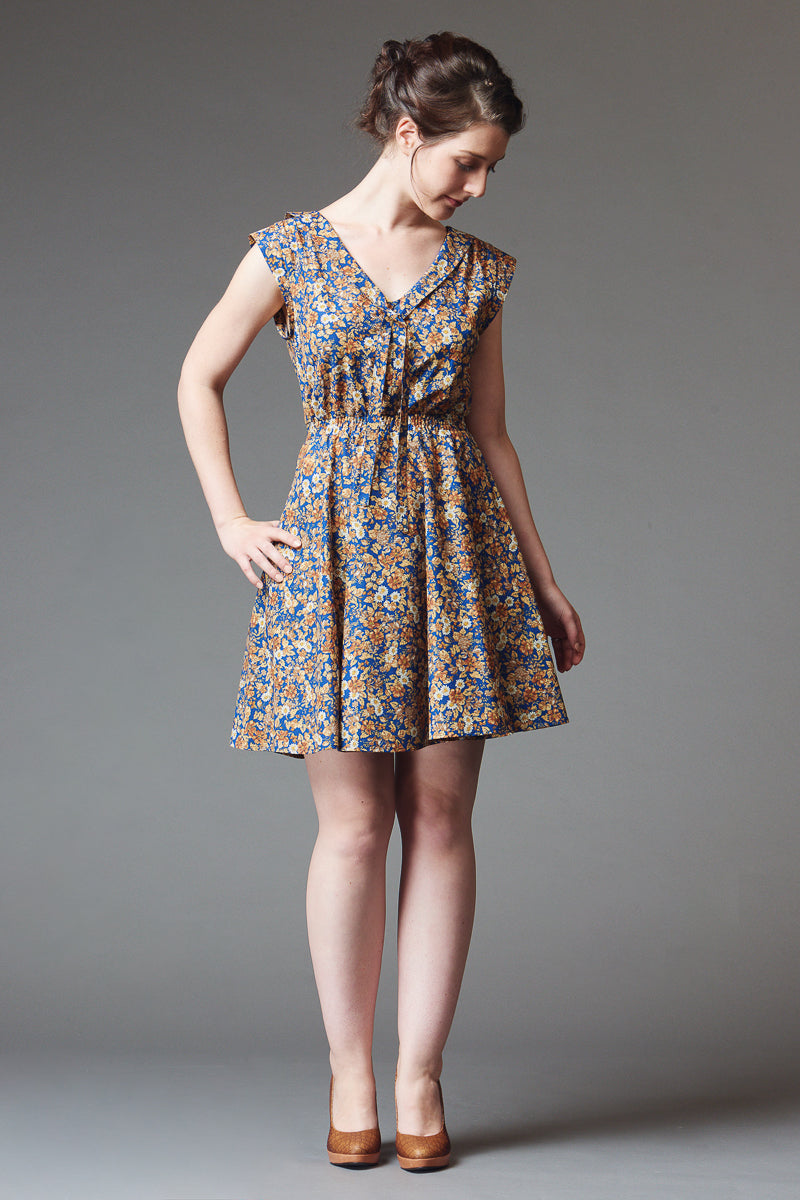 【kit】Reglisse dress - DARUMA FABRIC Tane -