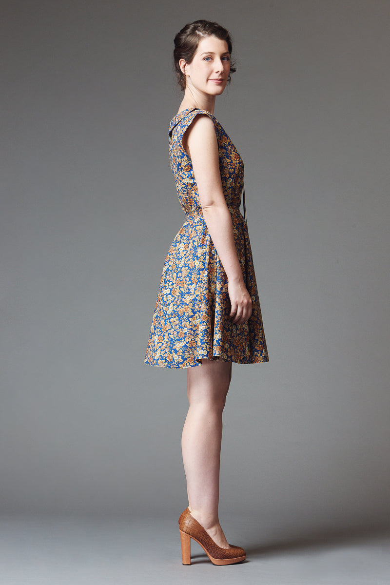 【Printed pattern】Reglisse Dress