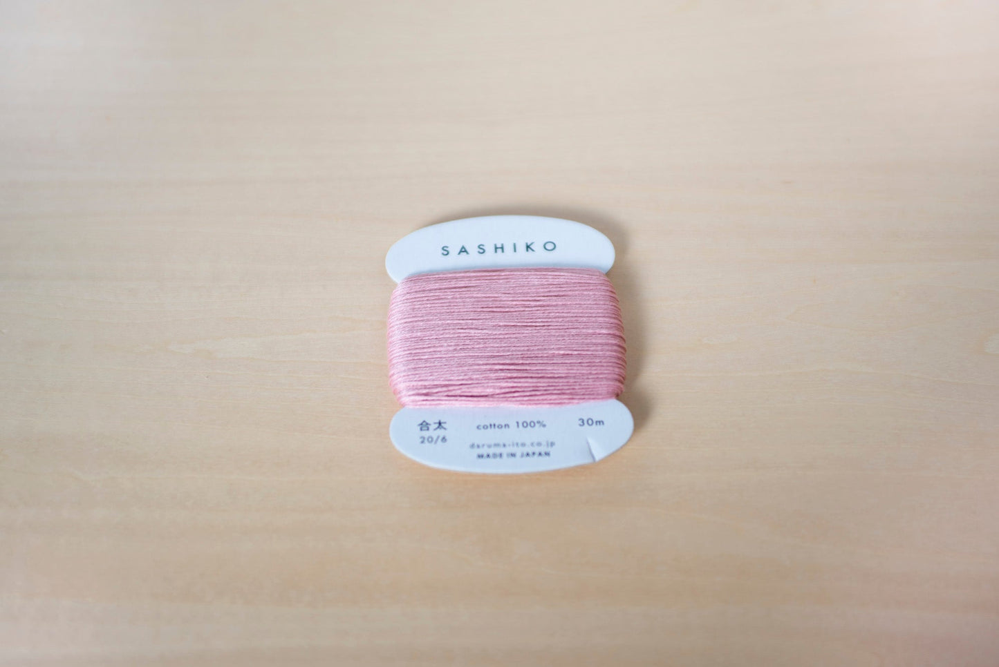 Daruma Sashiko Thread Card -Thick(合太)-