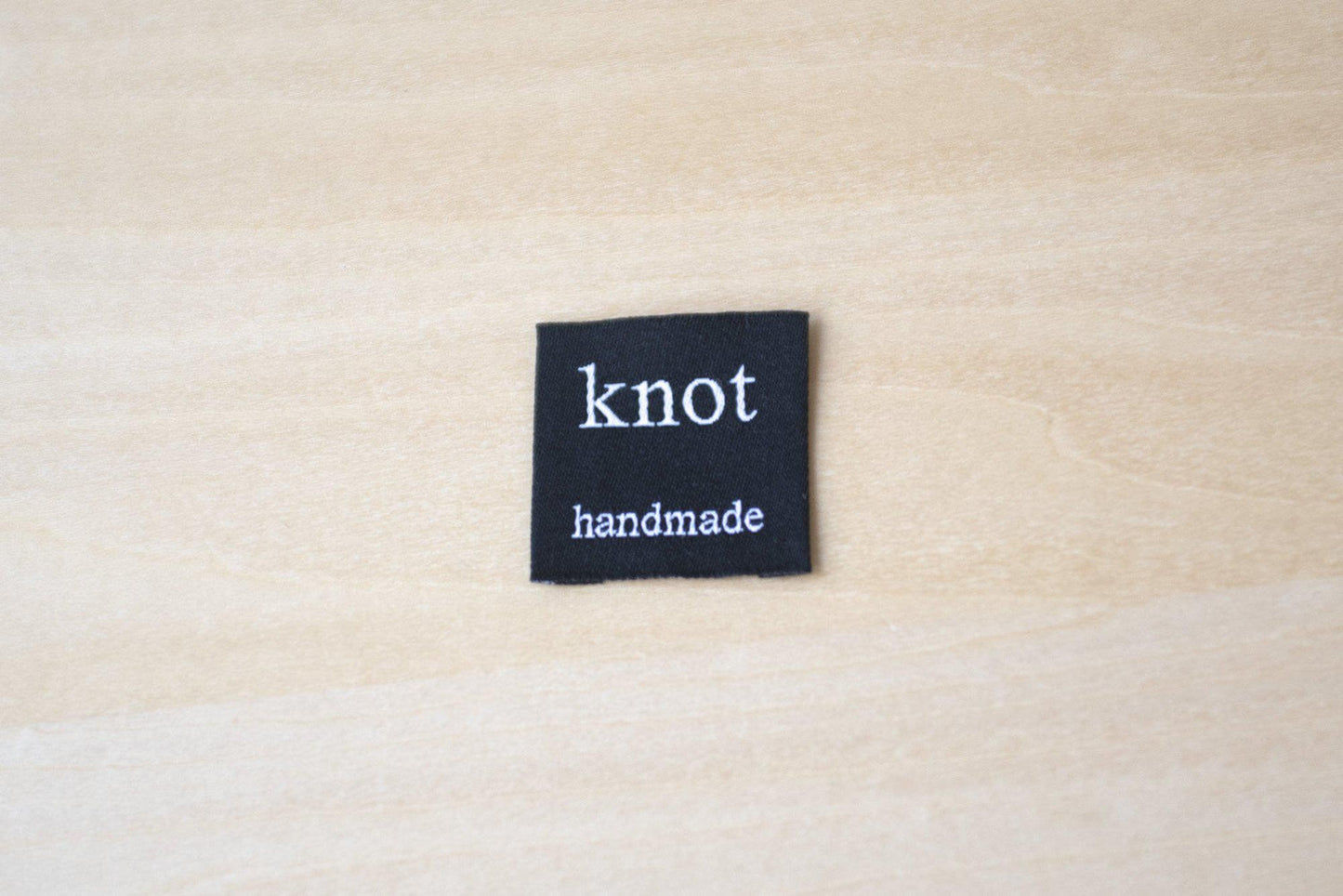 【織りネームラベル】- knot handmade -