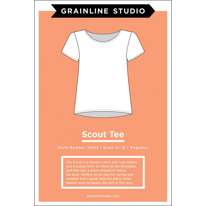 【Printed pattern】Scout Tee