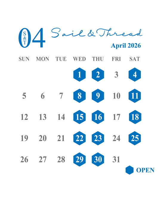 4月の奈良店営業日とレッスンのお知らせ