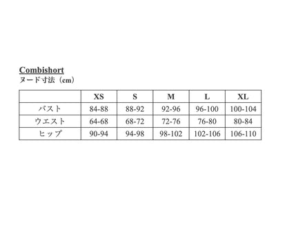 【Printed pattern】Combishort