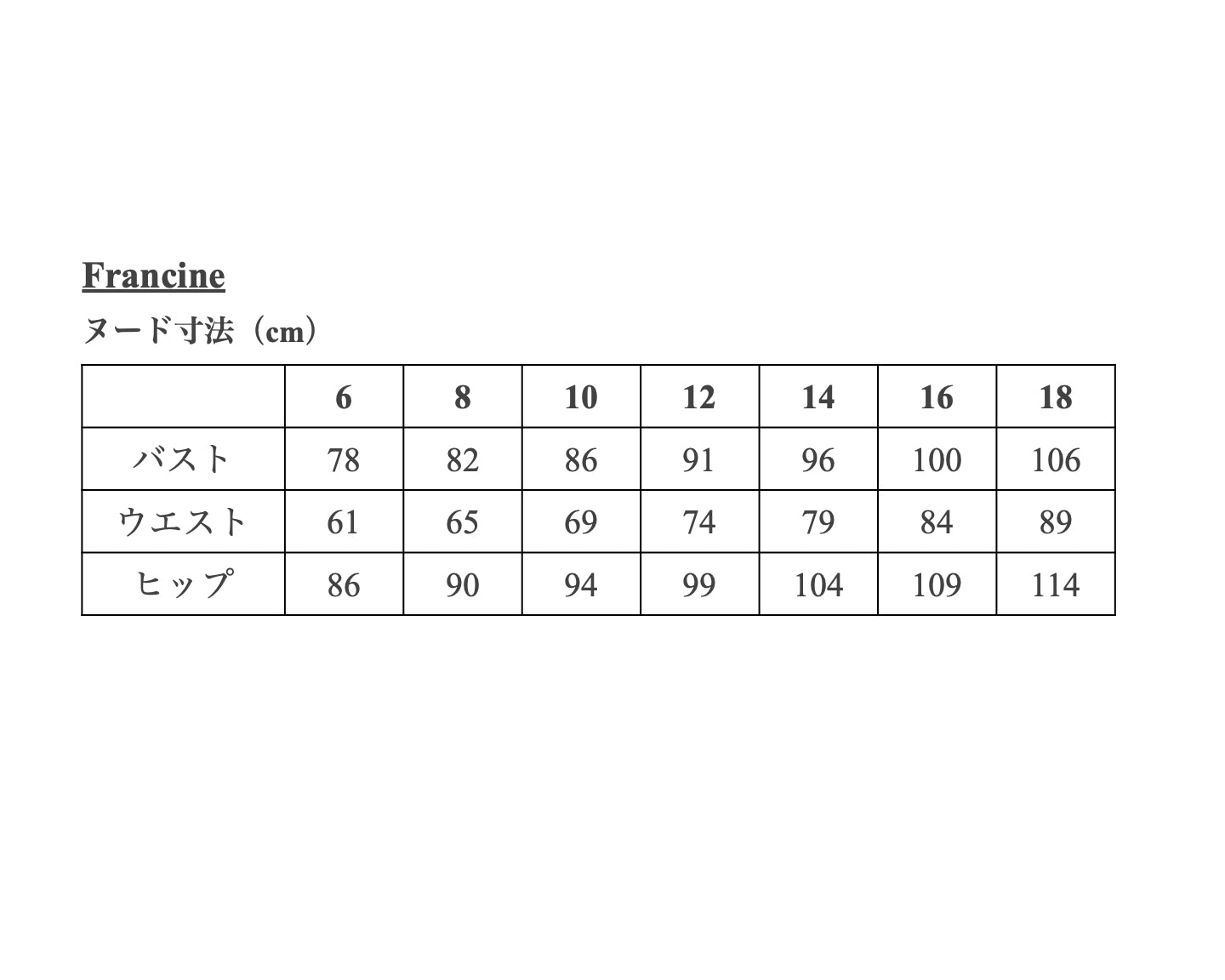 【PDF Pattern】The Francine