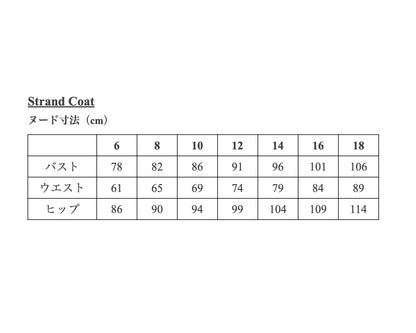 【Patterns】The Strand Coat