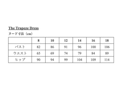 【Patterns】The Trapeze Dress