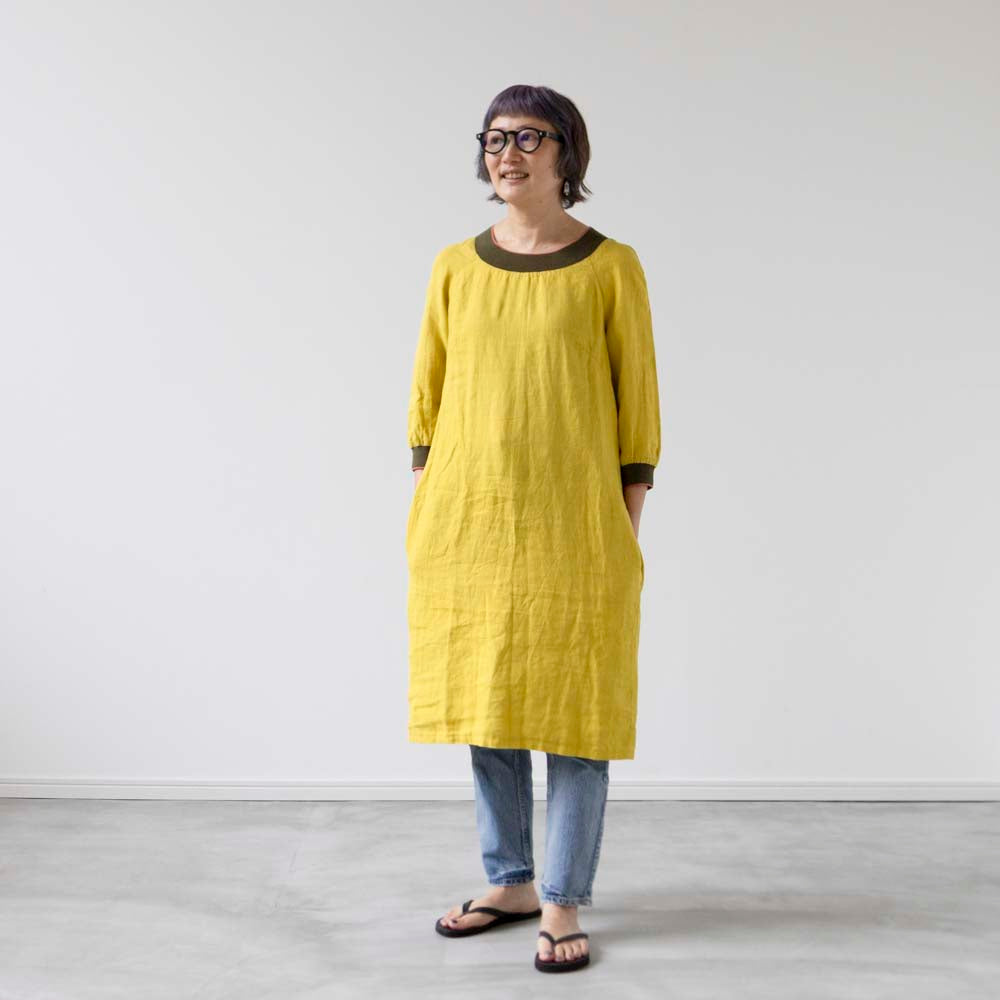 【Kit】The Fielder Dress - 185 gsm Linen - – Sail & Thread