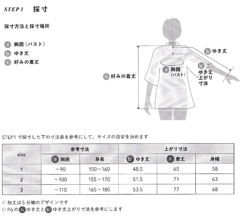 三枚袖シャツの作り方