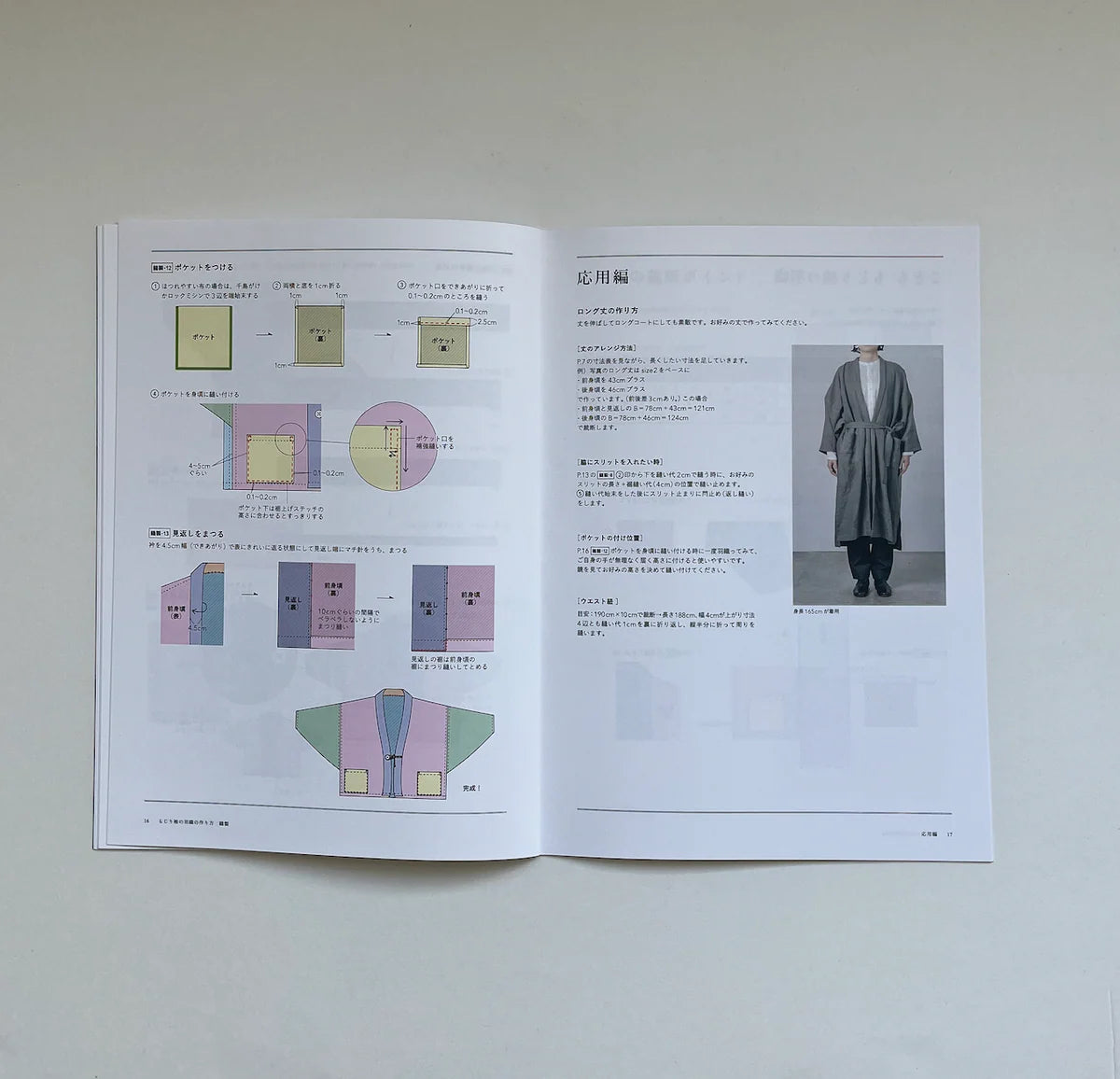 もじり袖の羽織の作り方