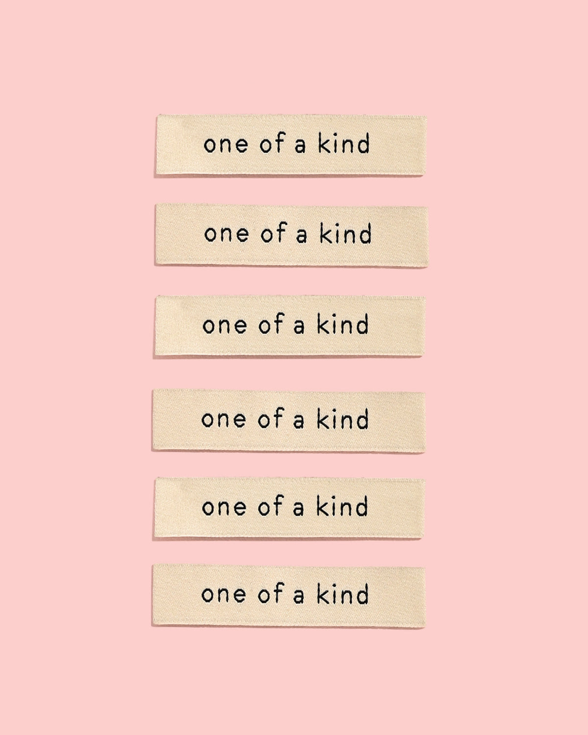 【織りネームラベル】- One Of A Kind -