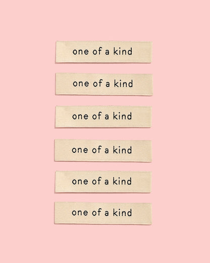 【織りネームラベル】- One Of A Kind -