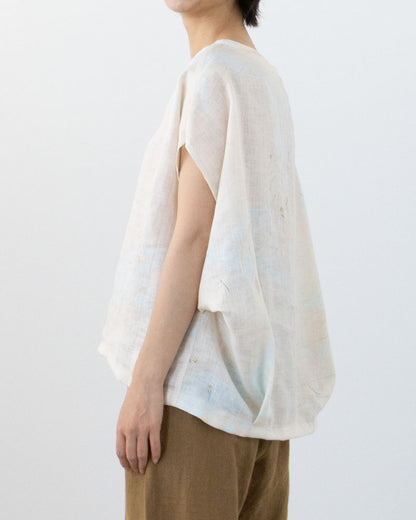 【Kit】Dorothy Top - nani IRO 薄手リネン -