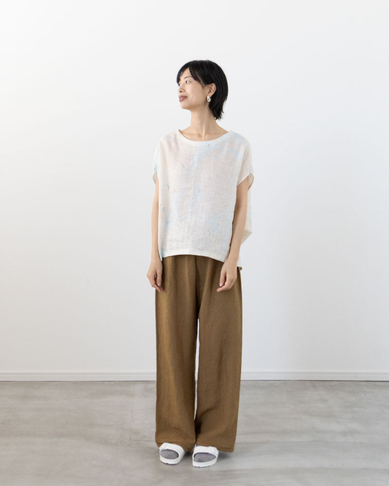 【Kit】Dorothy Top - nani IRO 薄手リネン -