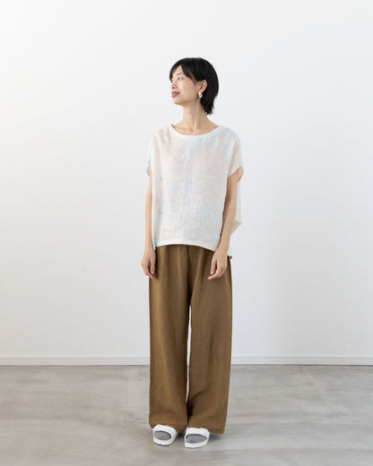 【Kit】Dorothy Top - nani IRO 薄手リネン -