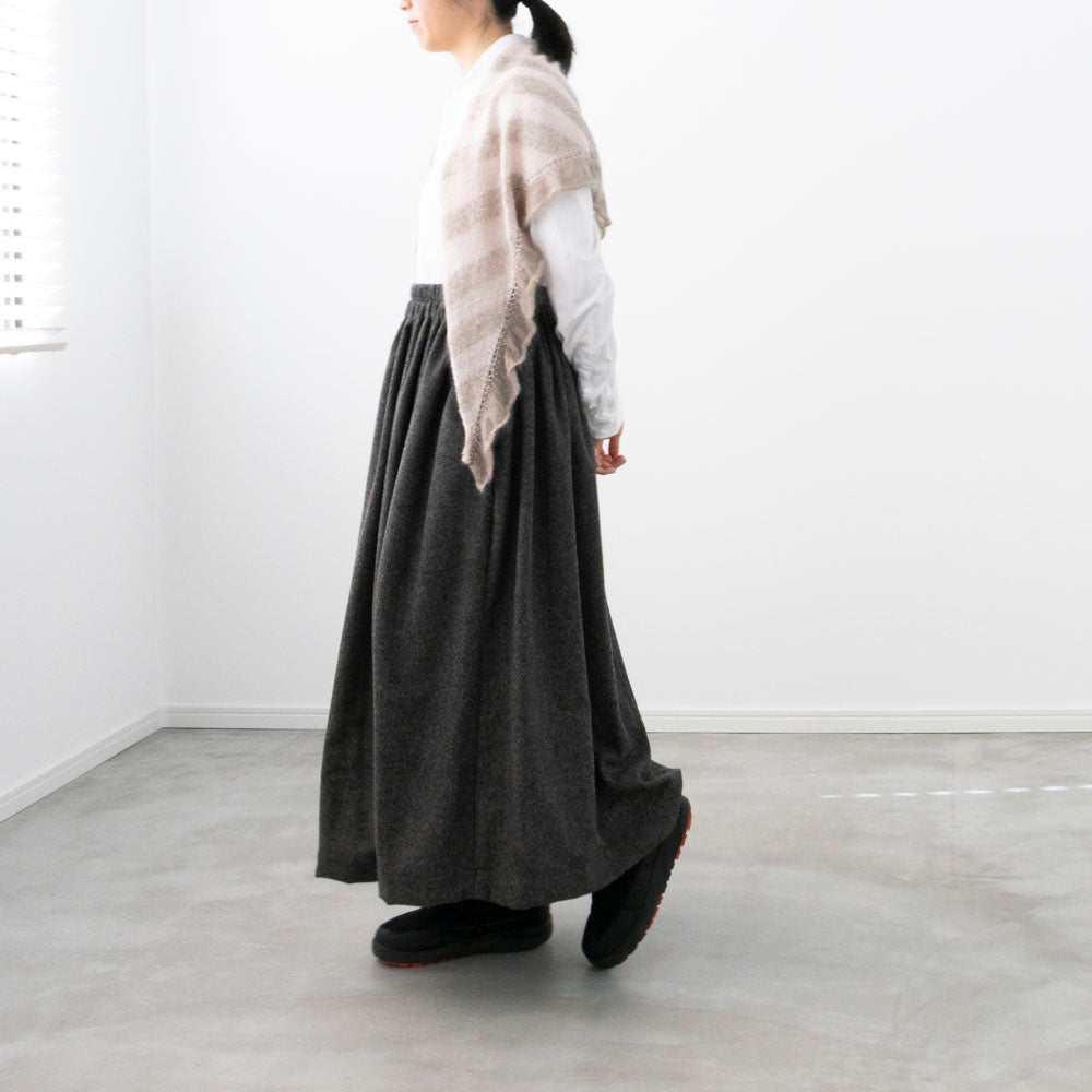 【Kit】ウールで仕立てるギャザースカート