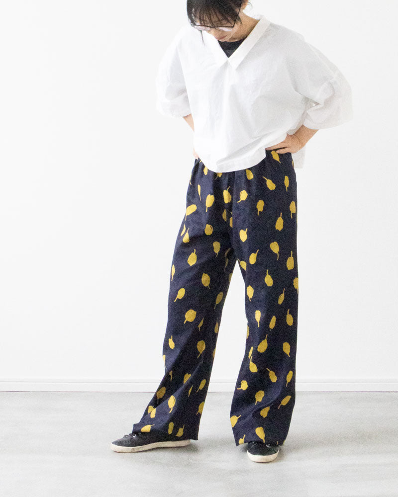 【Kit】Elmer Pants -Daruma Fabric Chamomile -