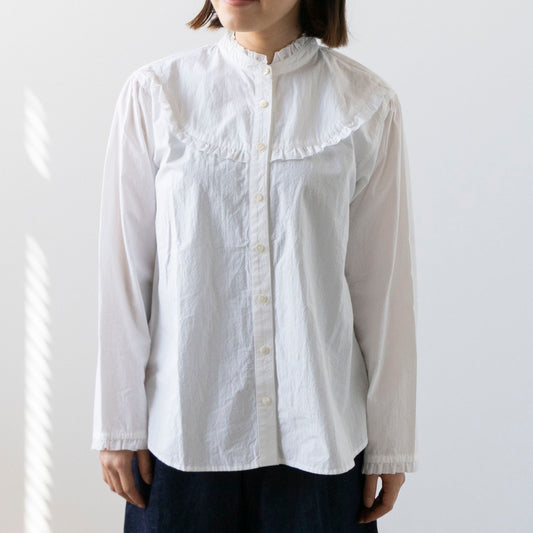 【Printed pattern】no.14 Frill Shirt