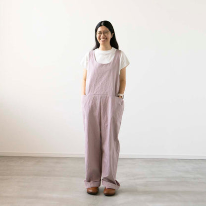 【Kit】Front Pocket Overall - Clay -