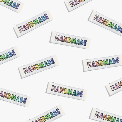 【織りネームラベル】- Handmade Rainbow -