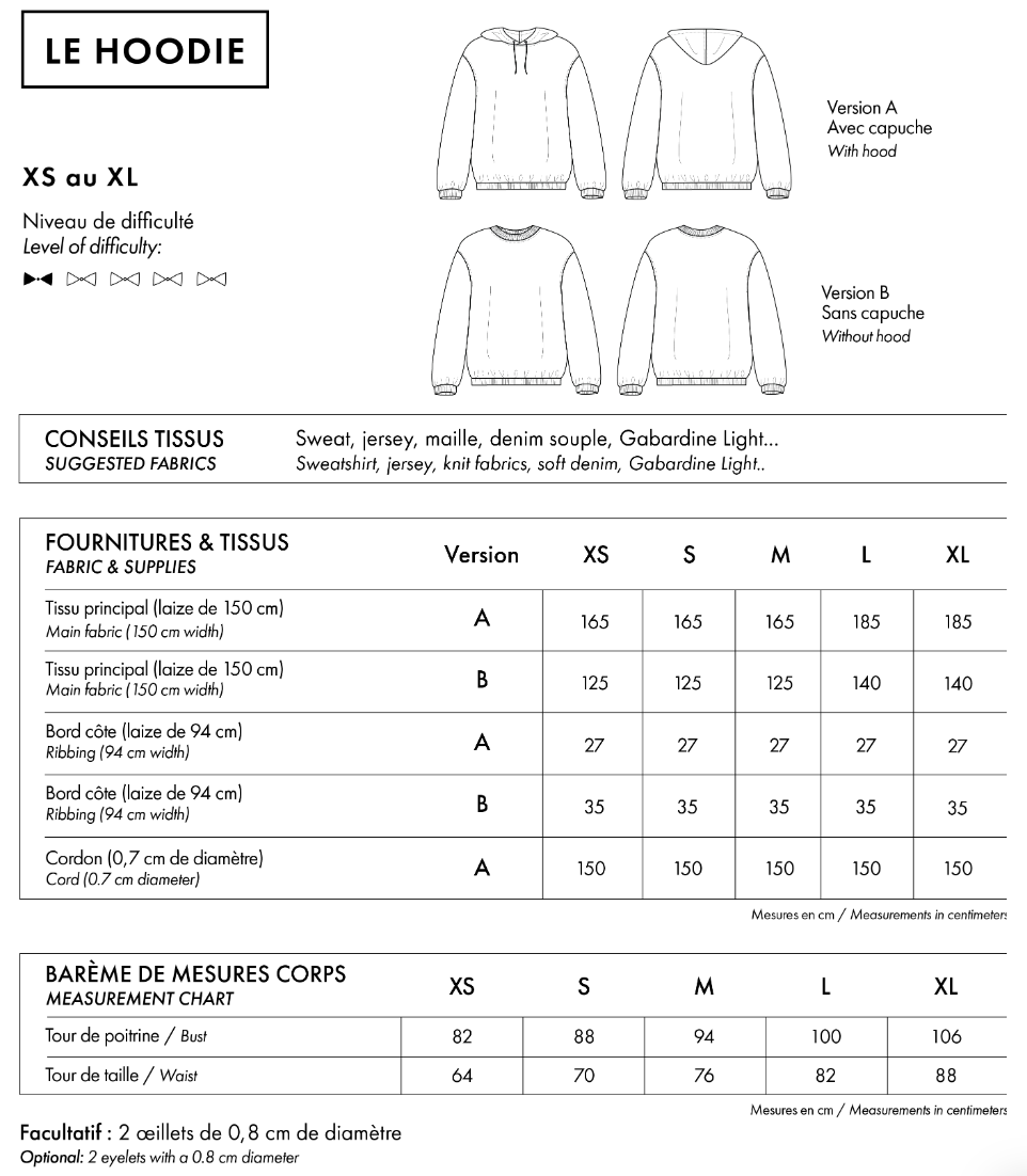 【Printed pattern】Hoodie