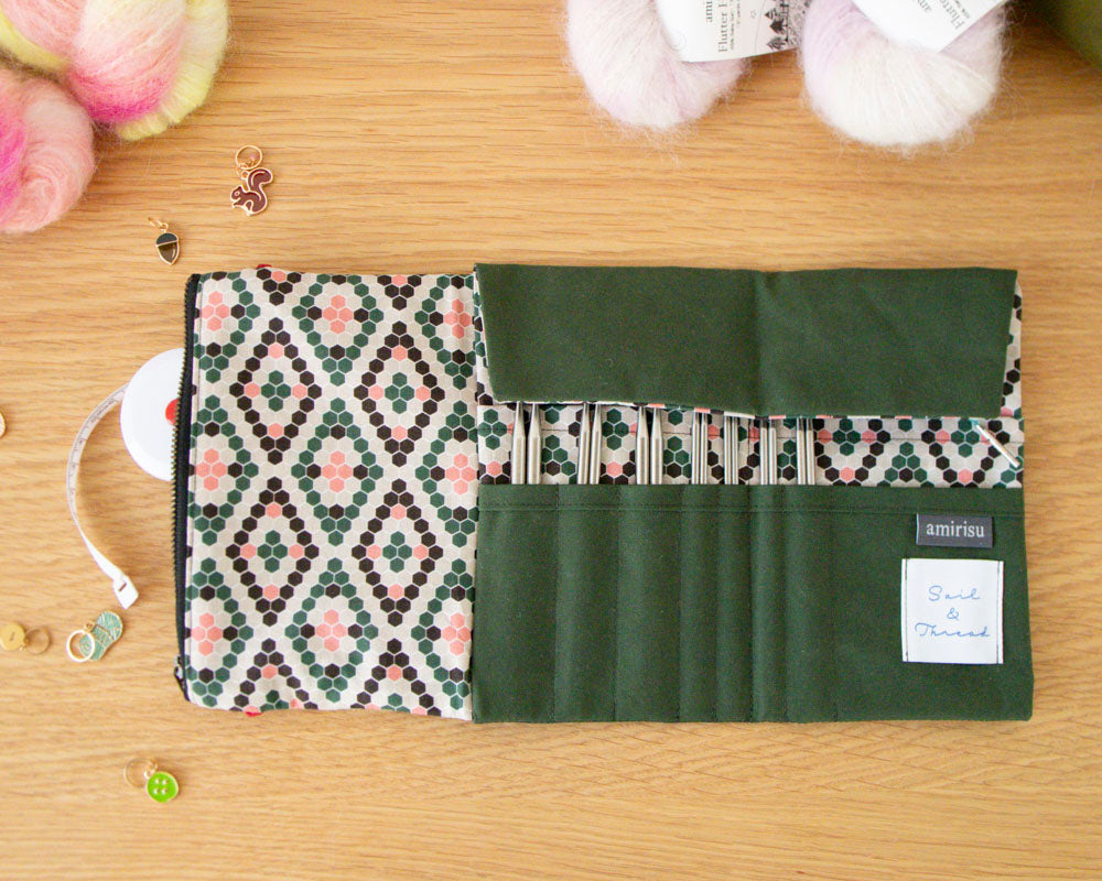 Knitter's needle pouch - Cloud9 -