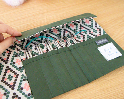 Knitter's needle pouch - Cloud9 -