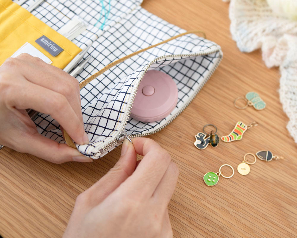 Knitter's needle pouch - Pool -