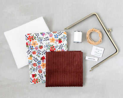 Knitter's needle case - Corduroy -