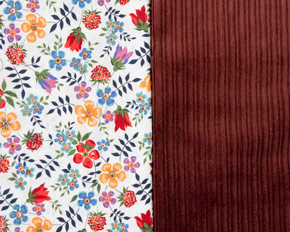 Knitter's needle case - Corduroy -