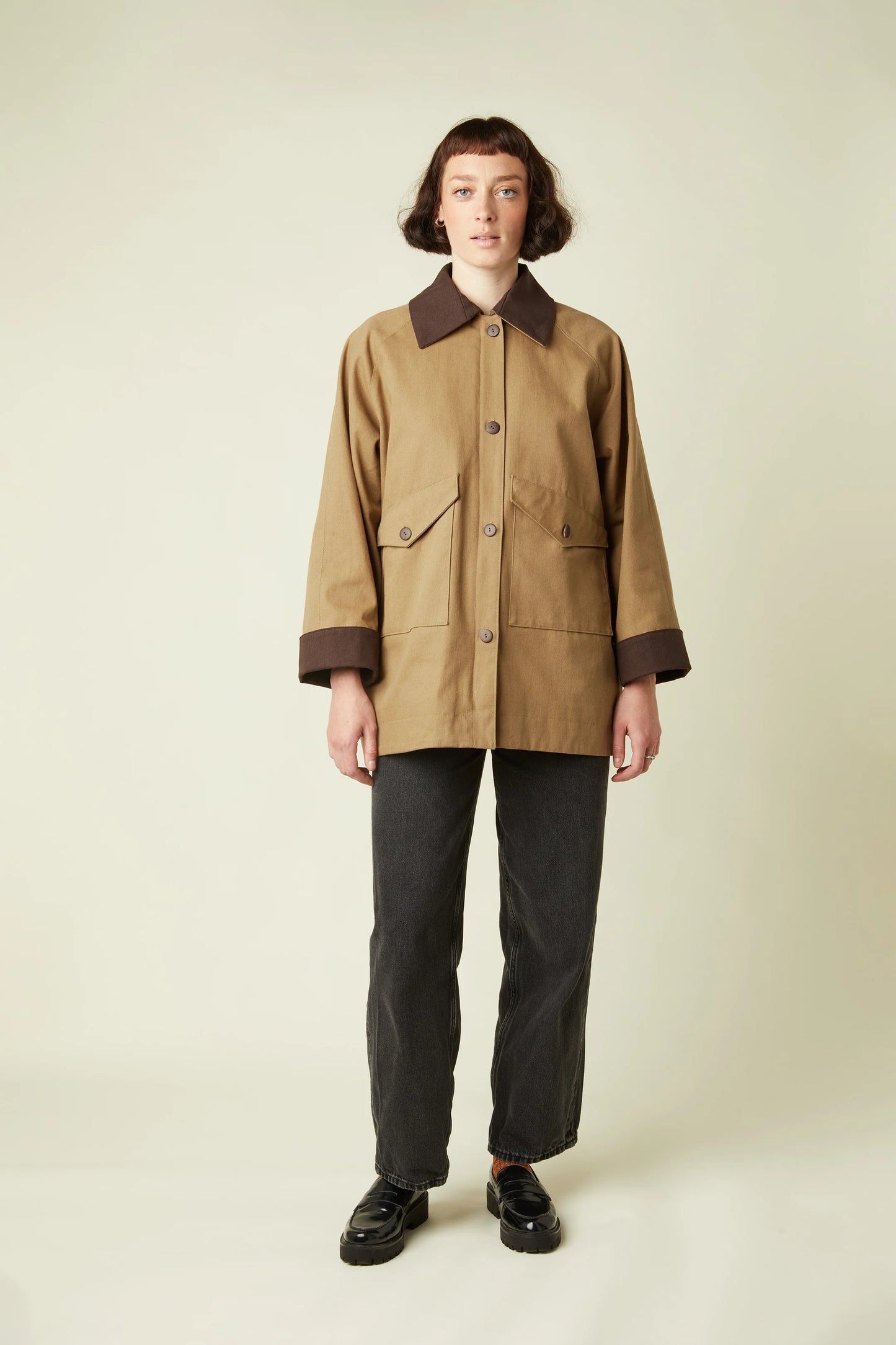 【Printed pattern】La Barn Jacket