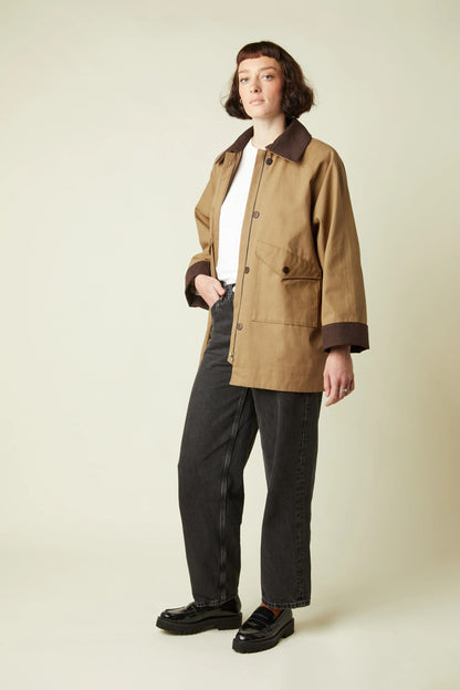 【Printed pattern】La Barn Jacket
