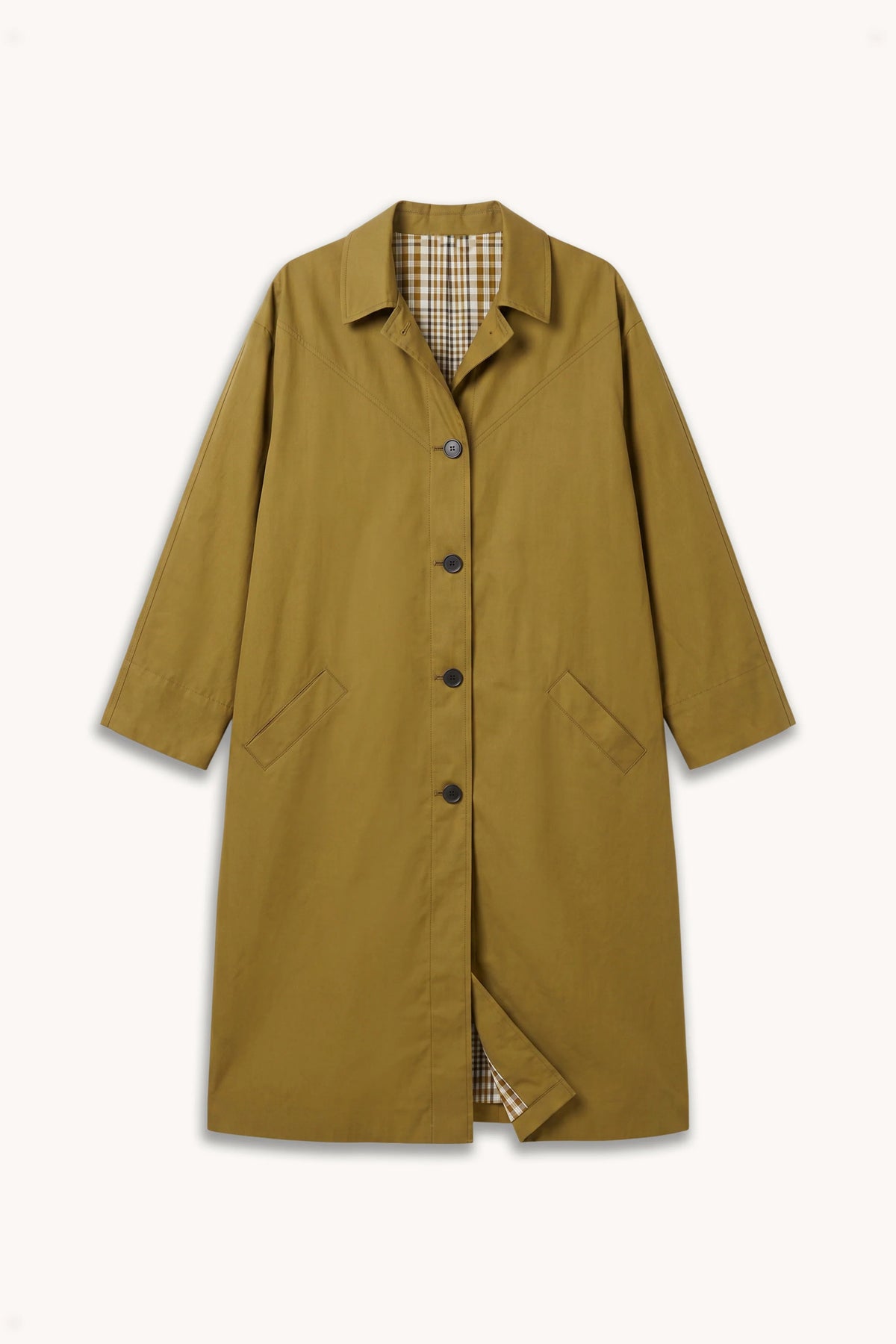 【Printed pattern】Le Trench