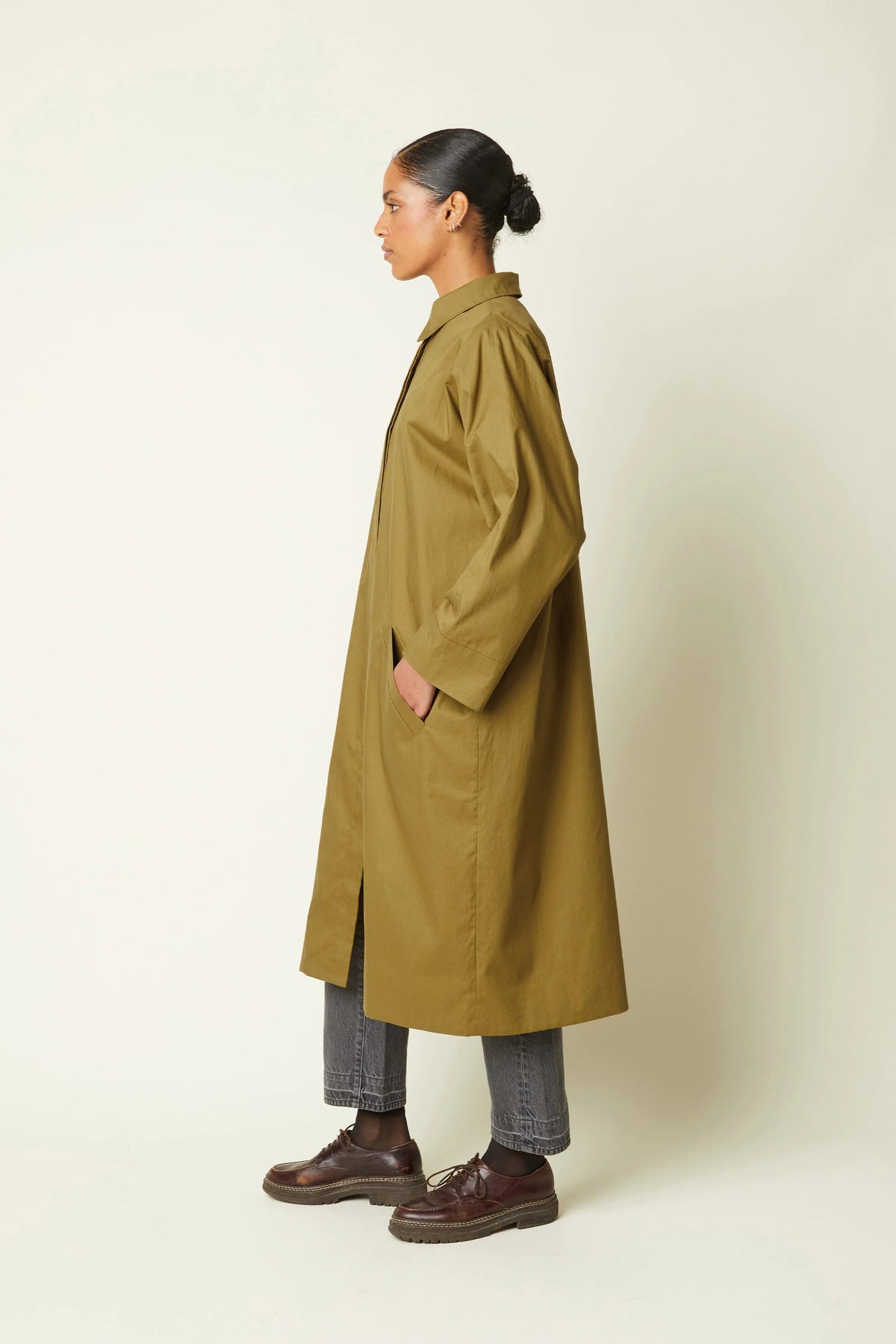 【Printed pattern】Le Trench