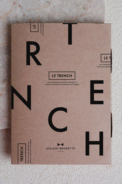 【Printed pattern】Le Trench