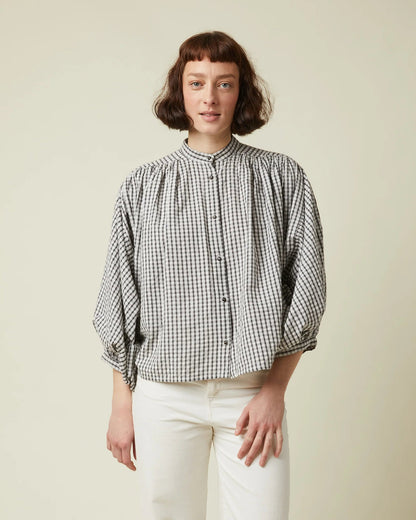 【Printed pattern】La Blouse