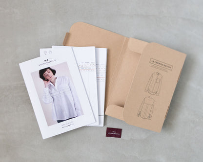 【Printed pattern】La Chemise Boyish