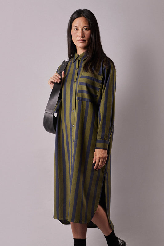 【Printed pattern】Robe Chemise