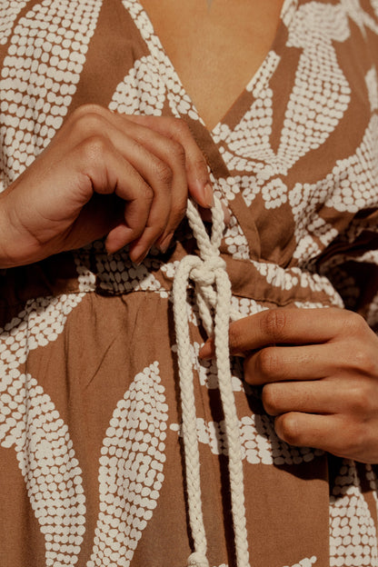 【Printed pattern】La Robe Butterfly