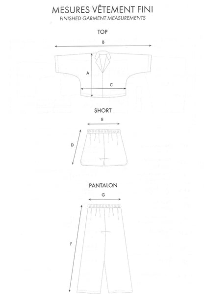 【Printed pattern】Le Pyjama