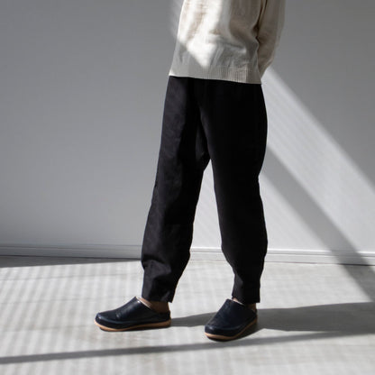 【kit】はかま - Mia コットンリネンヘリンボーン -