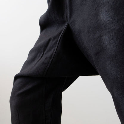 【kit】はかま - Mia コットンリネンヘリンボーン -