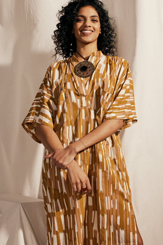 【Printed pattern】Robe Tunique