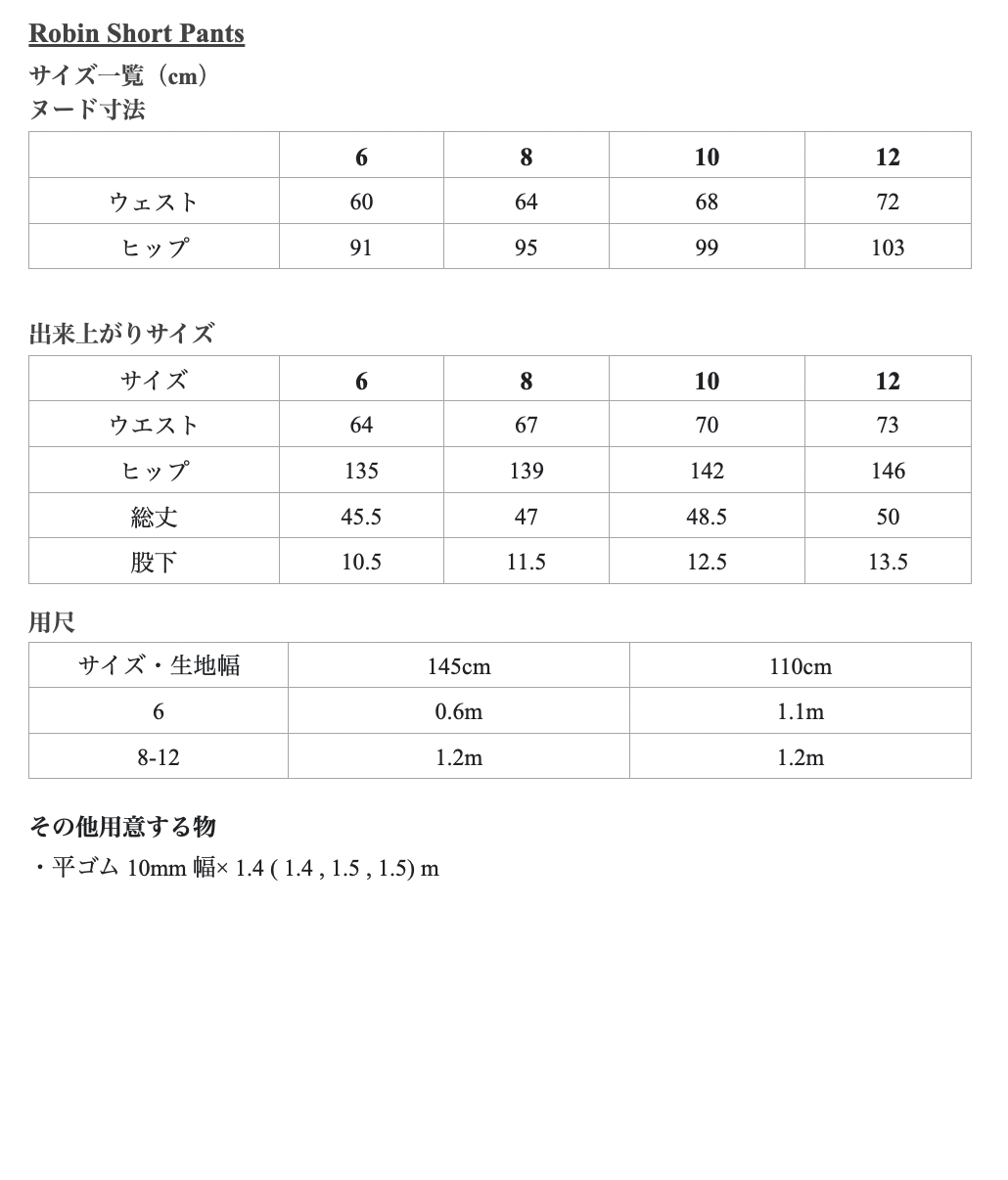 【Kit】Robin shorts -nani IRO-