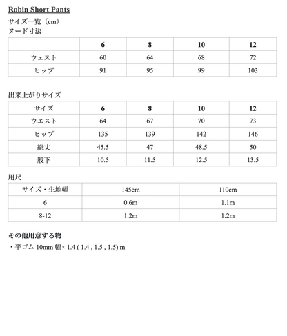 【Kit】Robin shorts -nani IRO-