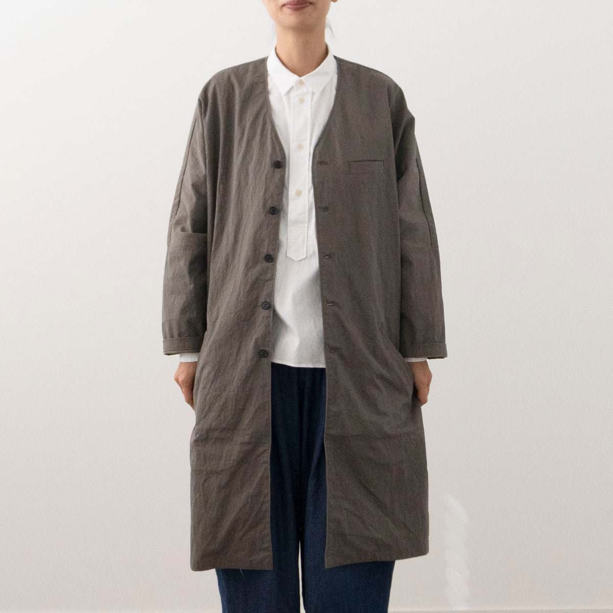 【Kit】Store Coat - Clay コットンナイロンギャバ -