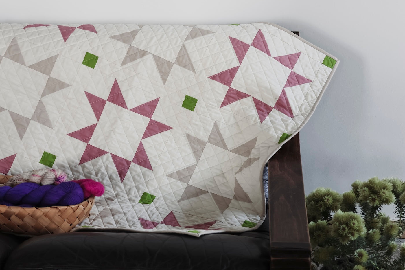 【Kit】Sawtooth Star Quilt（ビデオ講座付き）