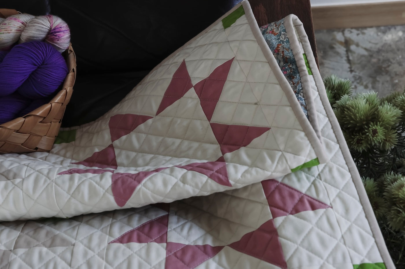 【Kit】Sawtooth Star Quilt（ビデオ講座付き）